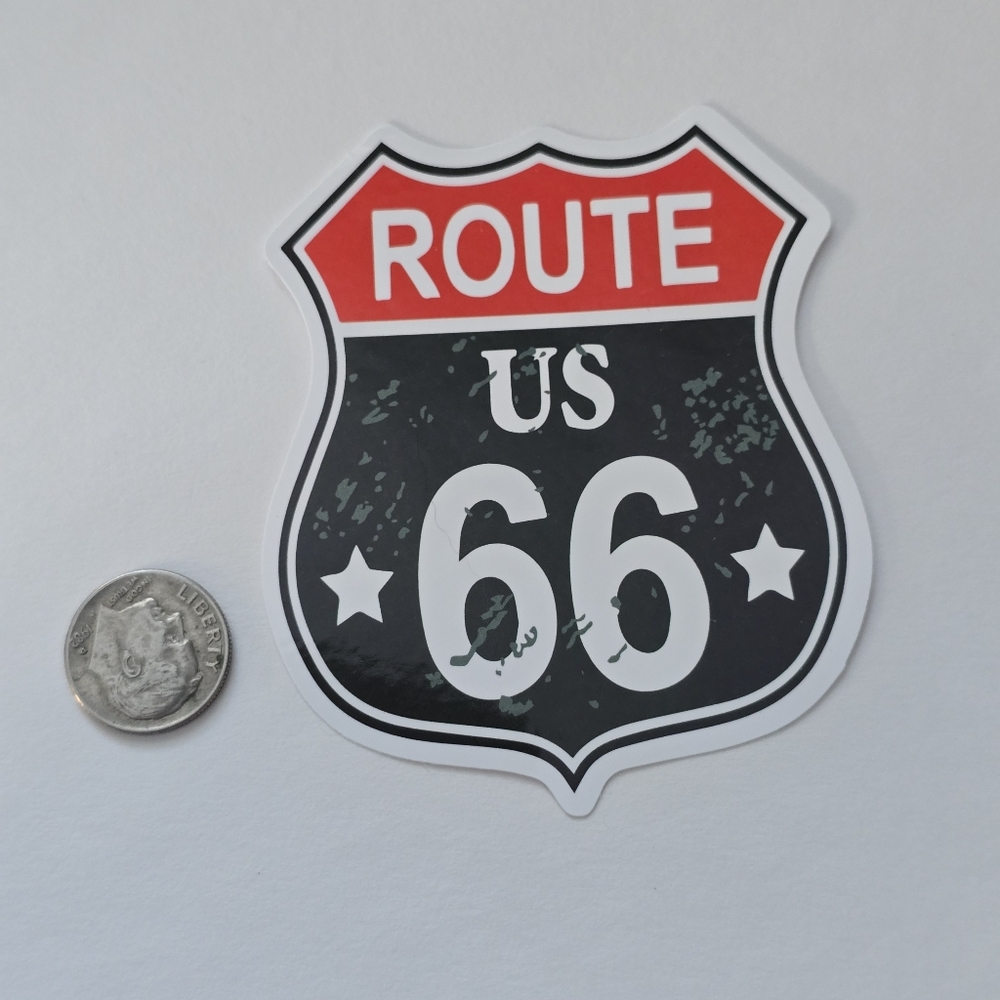 10/$10 Route 66 Sticker - Picture 2 of 2